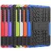 Rugged Armor Shockproof Tablet Cases for Samsung Galaxy A7 Lite T220 T225 Tab A T290 T387 T307 PC TPU Hybrid Heavy Duty Kickstand Protective Cover with Stable Bracket
