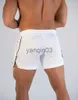 Męskie szorty men szorty gorące szorty siatka oddychająca kulturystyka Slim Fit Gym Fitness Jogger Shorts dla mężczyzn Homme J230608