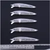 الطعوم السحر 100pcs minnow فارغ صيد الصيد غير مصبوغ الصيد crankbait wobblers 9 8cm 6g225o قطرة التوصيل الرياضة في الهواء الطلق dhvhc