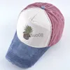 Ball Caps дышащий бейсболка Spring Cotton Dad Hats Men Summer Casual Hat для женщин мода ананас собаки Snapback Hip Hop Bones J230608