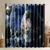 Gordijn Zonnestelsel Outer Space Window Verduisteringsgordijnen Voor Slaapkamer Pocket Starry Planet Galaxy Glitter Fantasy Kids