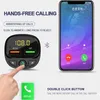 Nieuwe QC 3.0 Dual USB Fast Charger Auto Bluetooth-compatibel 5.0 Fm-zender Mp3-speler Car Kit TF Card adapter Handsfree Bellen