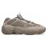 Adidas yeezy 500 chaussures de course homme femme 500s utilitaire noir os blanc sel Blush gris frêne Clay brun Granite homme baskets outdoor sneakers