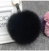 Chaveiros Luxo Grande Bola de Pêlo Fofa Saco de Pompom Acessórios Chaveiro Chaveiro Amuletos Bonitos Para Bolsas Enfeite Presente Feminino Venda