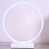 テーブルランプランプ丸い円形のモダンアクリルデスクリビングルーム30cm 3ライトカラーLEDナイトベッドルームベッドサイド
