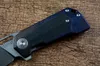 TwoSun Knife Folding D2 Satin Blade Pocket Micarta Titanium Handle Outdoor Camping Hunting Tools TS500