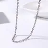 Kettingen Echt 925 sterling zilveren ketting Unieke 3 mm kabelschakelketting 23,6 "L Stempel: S925