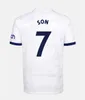 Män barn 23 24 Son Soccer Jerseys 2023 2024 Jersey Football Shirt Romero Van de Ven Kulusevski Bissouma Richarlison Pedro Porro fans spelare Maddison Vicario Werner