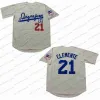 Männer Vintage 21 Roberto Clemen Baseball Jersey Ed Film Santurce Crabbers Puerto Rico Trikots Schwarz Whi Grau Rot Whi Creme