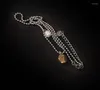 Łańcuchy Proste naszyjniki Prawdziwa pereła wisiorek codzienny łańcuch tytanowy stal dla kobiet 2023 Modna biżuteria