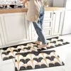 Carpets Alfombras Ins Wind Rug Web Celebrity Nordic Thick Strip Kitchen Floor Mat Household PVC Waterproof Non-Slip Foot Scrub Carpet