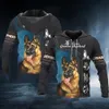 Cloocl Yorkshire Terrier Yorkie Men hoodies 3D Graphic Love Dogs Animals Tryckt tröjor tröjor harajuku streetwear s-5xl l230520