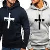 Newest Man Autunno e Inverno I Believe Jesus Christianity Stampato Felpe con cappuccio Design da uomo Casual Sport Felpe con cappuccio S-4XL L230520