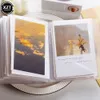 Anteckningar DIY Transparent PP PO Album Storage Pockets Book A6 Sticker Pictures Postcard Insert Page Organizer Holder Collection 230608