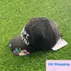 Classic Ball Caps Hip Hop Graffiti Hat Embroidery Casual Lettering Curved Brim Vintage Baseball Cap Splash Ink Letters Printing