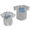 55 Kenny Powers Myrtle Beach Mermen Charros Jersey personnalisé Bad News Bears # 12 Tanner Boyle Kelly Leak Movie 1976 Chico's Bail Bonds Jerseys homme