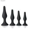 4 Teile/satz Butt Plug für Anfänger Erotische Spielzeug Silikon Anal Plug Erwachsene Produkte Sex Spielzeug für Männer Frauen Prostata Massager GS0239 L230518