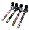 Latest Glass Smoking Pipe Cover Water Transfer Printed Spoon Hand Tobacco Cigarette Oil Burner Pipes Filter Tool Accessories Rigs