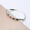 Charm Bracelets Luxury Rhinestone Stretch Stylish Multilayer Elastic Crystal For Women Girl Bling Wedding Party JewelryCharm