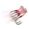 Balıkçılık Kancaları 100pcspack Origin Jigging Assist Hook 10 ila 20 Aşırı Kilolu Balıkçı Teknesi Yem Halat İplik Jig Tackle 230608