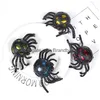 Decompressie Speelgoed Halloween Fidget Glitter Poeder Squishy Spider Mesh Squish Bal Anti Stress Ontluchting Ballen Squeeze Speelgoed Relief Anxi Dhtf9