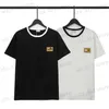 Herr t-shirts bronzing tryck brev kvinnor t-shirt kort ärm polos kvinnor t-shirt över t-shirt tjej kvinnliga sommar modekläder T230608