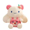 New Cute Strawberry Rabbit Doll Stuffed Toy Cute Bear Doll Plush Toy