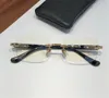 Nouvelle conception de lunettes de mode DEEP II lunettes optiques cadre carré vintage style simple et polyvalent de qualité supérieure avec boîte peut faire des lentilles de prescription