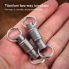 Keychains Home Office Door Keys Holder Fast Release Alloy Car Key Keyring Traveling Hiking Camping Handbag Multifunctional Keychain