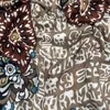 Halsdukar bohemisk etnisk stil resor solskydd sjal voile bomull och linne halsduk färgglad geometrisk rhombus kvinnor