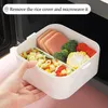 Juegos de vajilla Saladss Lunch Container Para llevar Aderezo Puede contener ingredientes Portable Bento Box Bag