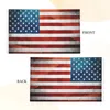 1PC USA American Garden Flag 43 gwiazdka Liniowa 1890-1891 Historyczna podwójna flaga drukowania Banner Premium Fade odporny