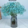 Decoratieve Bloemen 100g Decoratie BabysBreath Gypsophila Natuurlijk Gedroogd Geconserveerd Boeket Kerstdecoratie 2023 Bruidsbruiloft