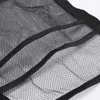 New Car Elastic Storage Net Bag Between Seats Divider Pet Barrier Stretchable Mesh Bag Universal Organizer Auto Accessories