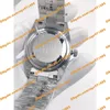 Toplu Erkekler İzleme M118389-0109 118389 36mm 316L Paslanmaz Çelik Gümüş Glow Dial Sapphire ETA 2813 Hareket Otomatik 118346 Kadın Elmas İzleme Orijinal Kutusu