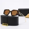 Sonnenbrille Designer Frauen Modedesigner Luxus Goldener Buchstaben Voller Biogtäle für Unisex Casual Summer Outdoor Beach Holiday Goggle Adumbral JDXR