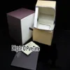 Hight Quality New Brown Watch Box Whole Mens Womens Watch Original Watches Box Certificate Card Sacchetti di carta regalo LUBOX Puretime258v