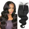 Haarstukken Beaudiva Body Wave HD Vetersluiting 24 Inch 4x4x1 Vetersluiting Brazilian Remy Hair Body Wave T Part Vetersluiting cheveux humain 230607