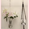 Planters Pots Big Macrame Hanging Planter Pot Plant Hangers Lufthållare Dekoration 230607