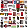 100 stks/partij Auto Retro Band Rock Sticker Muziek Graffiti JDM Stickers Om DIY Gitaar Motorfiets Laptop Bagage Skateboard Auto Snowboard Paster