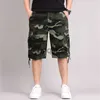 Herren Shorts Herren Sommer Camouflage Cargo Shorts Lässige Baumwolle Multi-Pocket Baggy Overalls Streetwear Hip Hop Reithose Militär Armee Shorts J230608