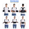 Back Support Straight Posture Corrector Shoulder Lumbar Brace Spine Belt Adjustable Corset Correction Body Improve with Plate 230608