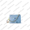 23SS Coussin PM -väska vid poolen M22953 Ny Spring Nautical M22398 M22397 Kvinnor Multicolor präglad läderhandväska Designer Luxurys Cross Body Bags Chains Purse Purse Purse Purse Purse Purse Purse Purse