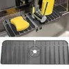 Keukenkranen Protector Voor Badkamer Absorberende Mat Sink Splash Guard Afdruipkussen Kraan Ringen Siliconen