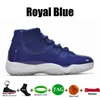 Nowe buty do koszykówki jumpman 11 11s cement chłodny szary wiśniowy żółty wężowy DMP gamma royal blue 72-10 concord bred 25-lecie męskie damskie sportowe trampki