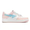 bapestas Sta Low Sapatos Casuais Masculino Feminino Nigo Designer Bathing Apes Shark Branco Preto Cinza Preto Branco Couro Camo Azul Rosa Camurça Tênis Fashion Feminino