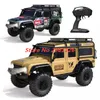 ElectricRC Car 47CM Large RC Climbing 4WD 24G 1 10 Escala completa Multiterrain Driving Control remoto Proporcional Rock Crawler Toy 230607