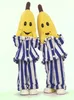 Professionell bananmaskot Anpassade anime -satser Mascotte Fancy Dress Carnival Costume