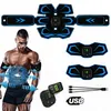 Core Abdominal Trainers Electric Abdominal Muscle Stimulator EMS Trainer Belt Rechargeable Body Massage Muscle Training Stimulator Gear Fitness Massager 230607