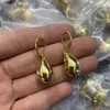 Pendientes de cadena con borlas irregulares de cristal blanco nuevo, estilo femenino, chapado en oro blanco liso, pendientes, joyería de lujo E3023